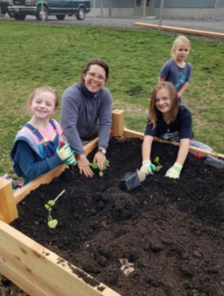 gardening with kids